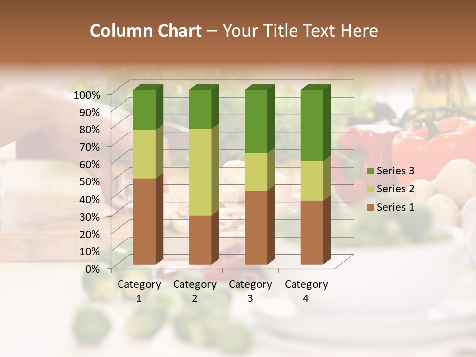 Color Vegetable Nature PowerPoint Template