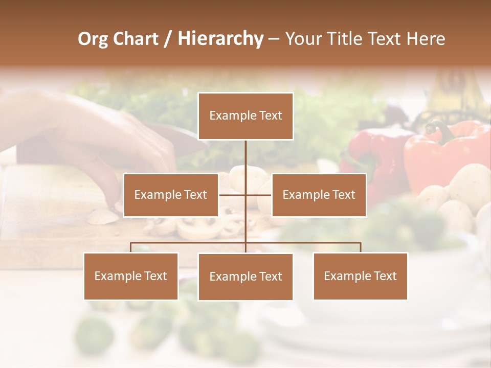 Color Vegetable Nature PowerPoint Template
