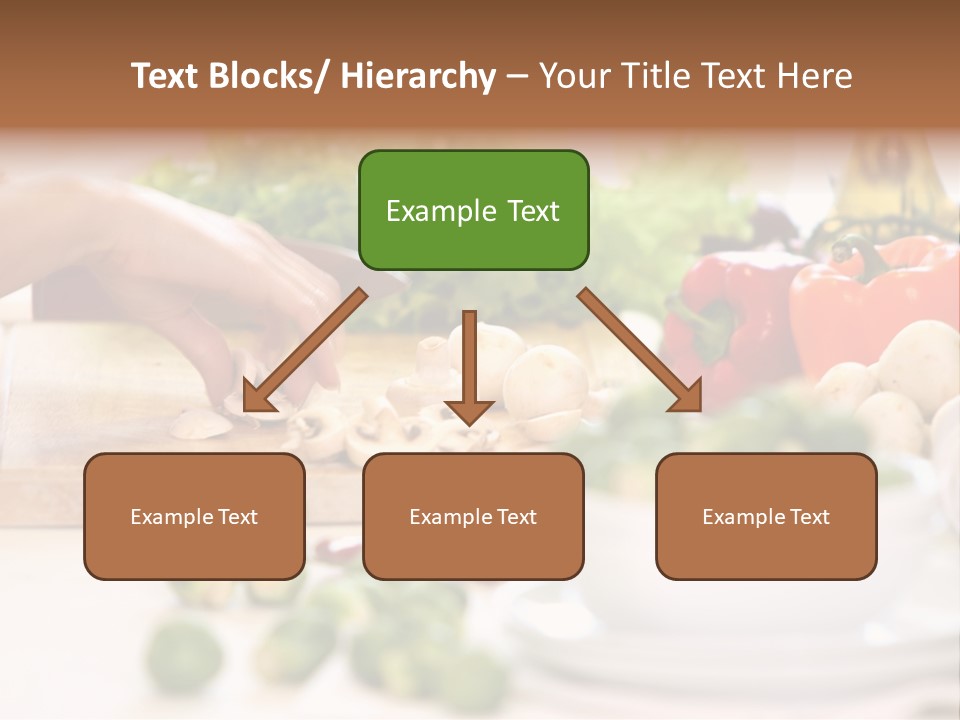 Color Vegetable Nature PowerPoint Template