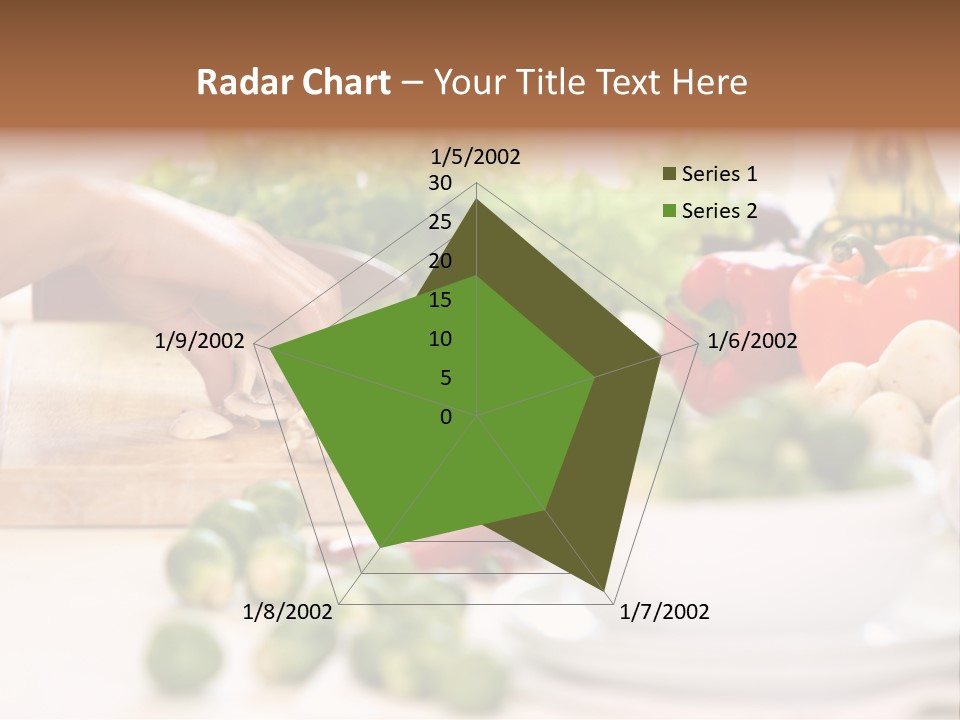 Color Vegetable Nature PowerPoint Template