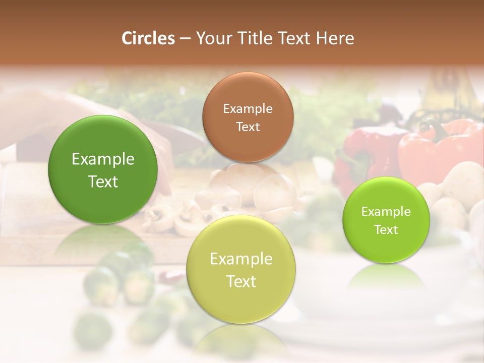 Color Vegetable Nature PowerPoint Template