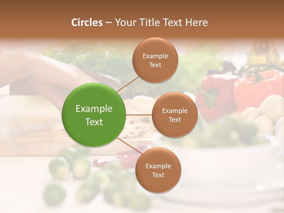 Color Vegetable Nature PowerPoint Template