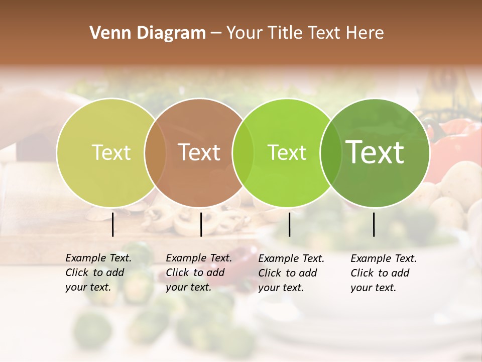 Color Vegetable Nature PowerPoint Template