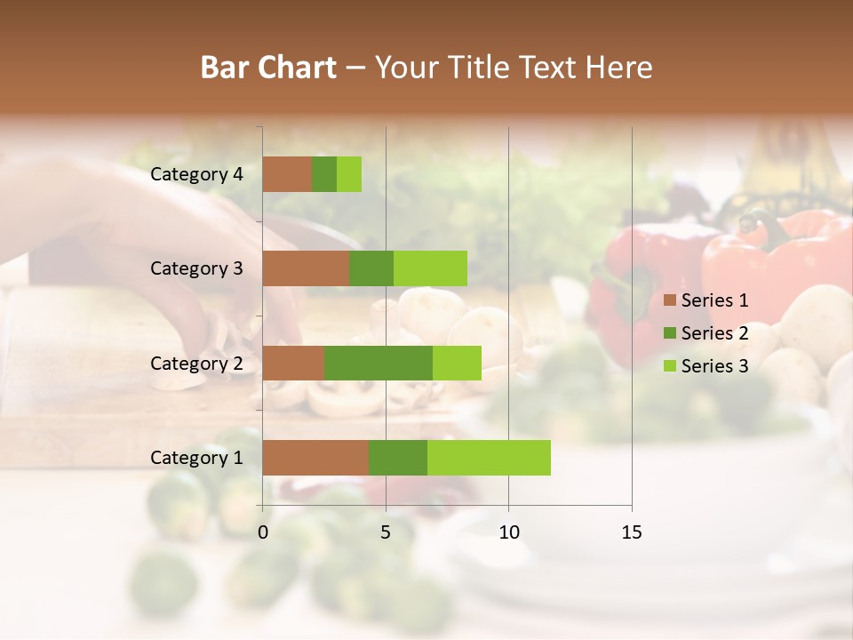 Color Vegetable Nature PowerPoint Template