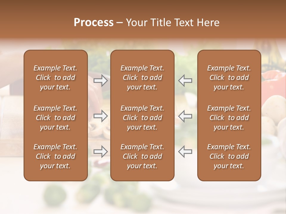 Color Vegetable Nature PowerPoint Template