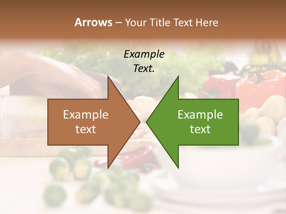 Color Vegetable Nature PowerPoint Template