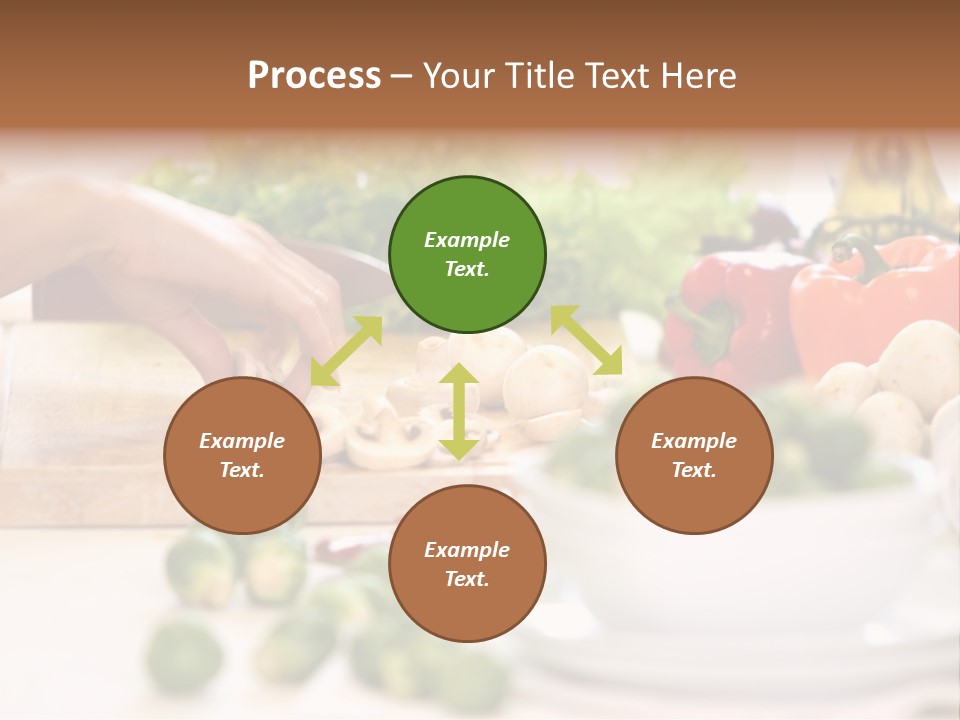 Color Vegetable Nature PowerPoint Template