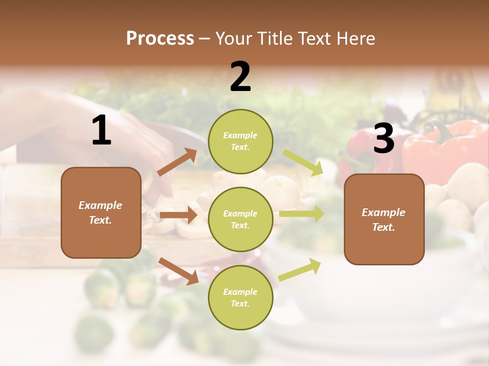 Color Vegetable Nature PowerPoint Template
