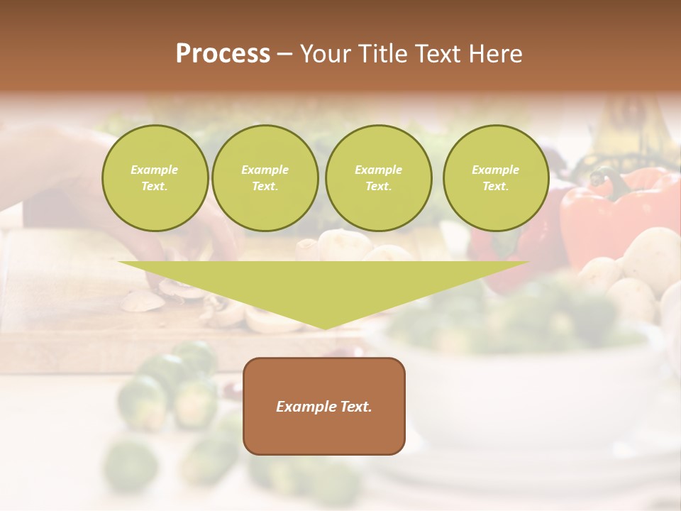 Color Vegetable Nature PowerPoint Template
