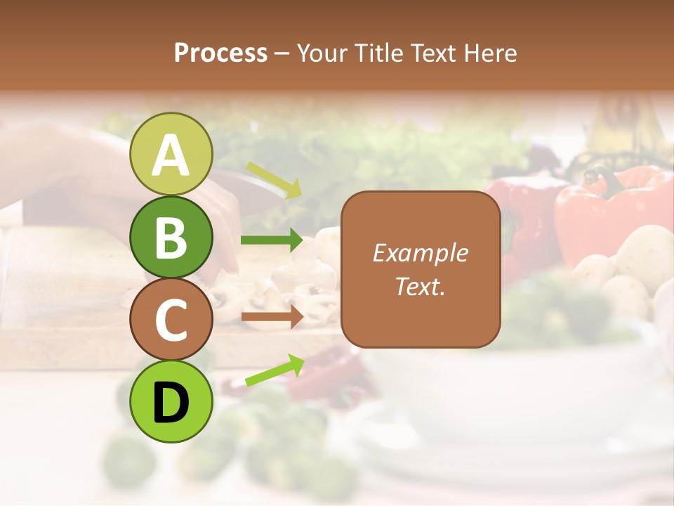 Color Vegetable Nature PowerPoint Template
