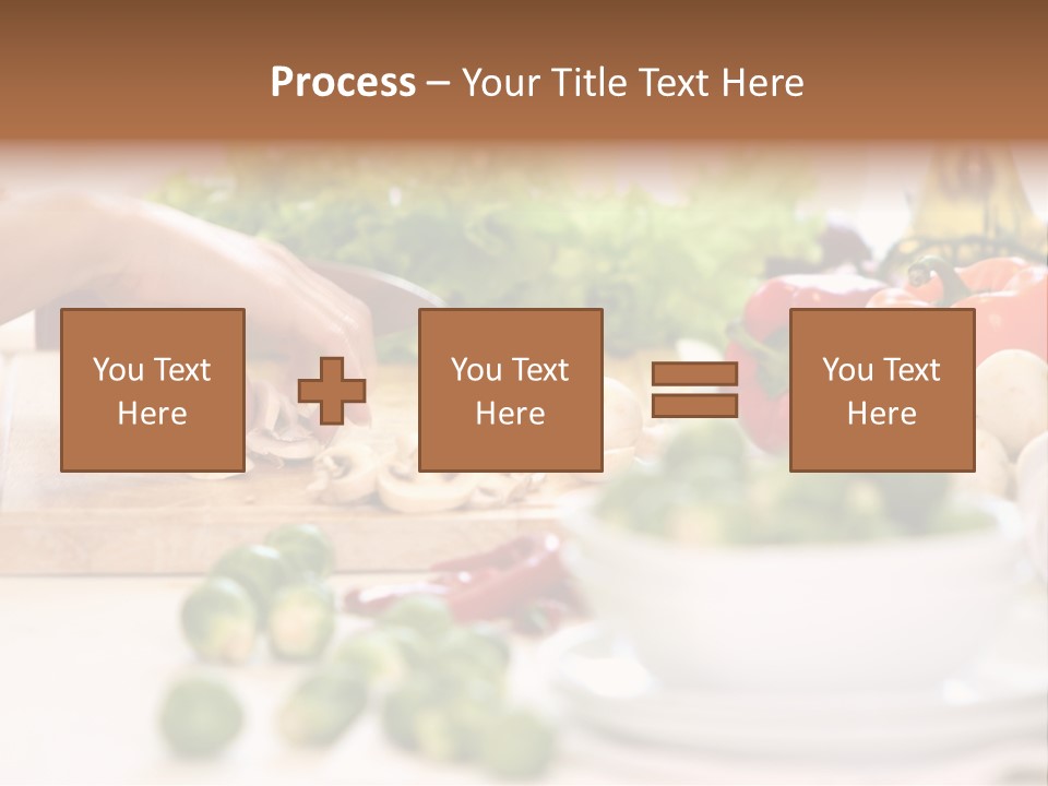 Color Vegetable Nature PowerPoint Template