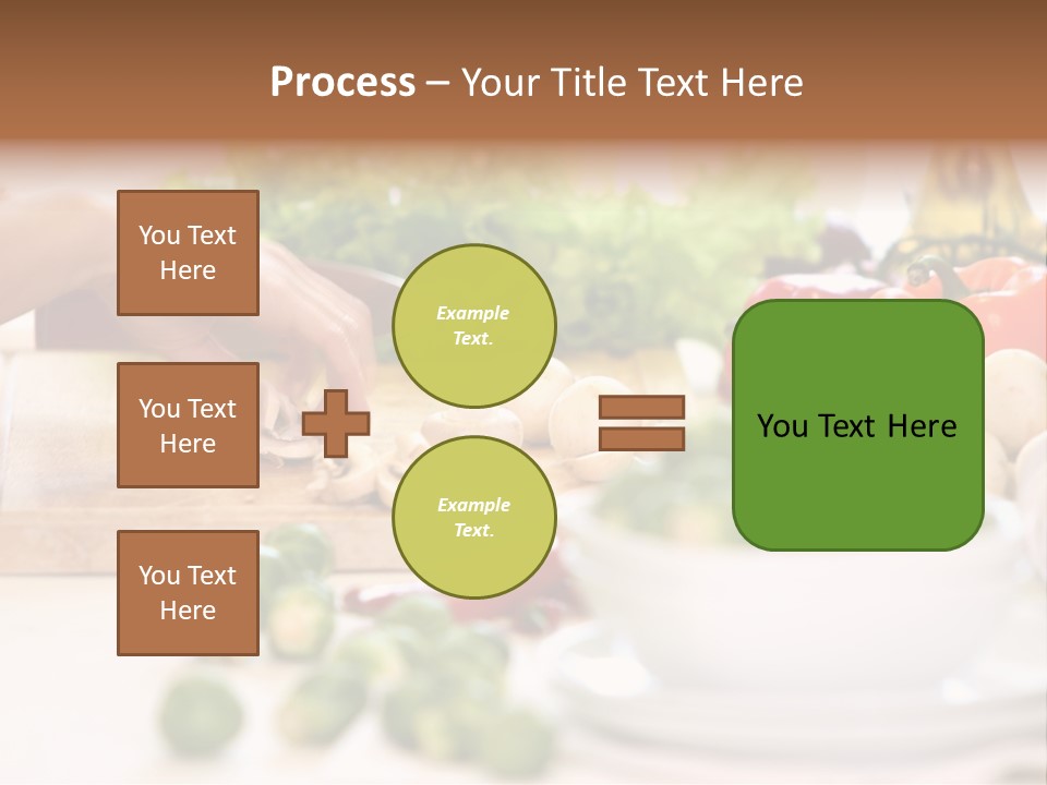 Color Vegetable Nature PowerPoint Template