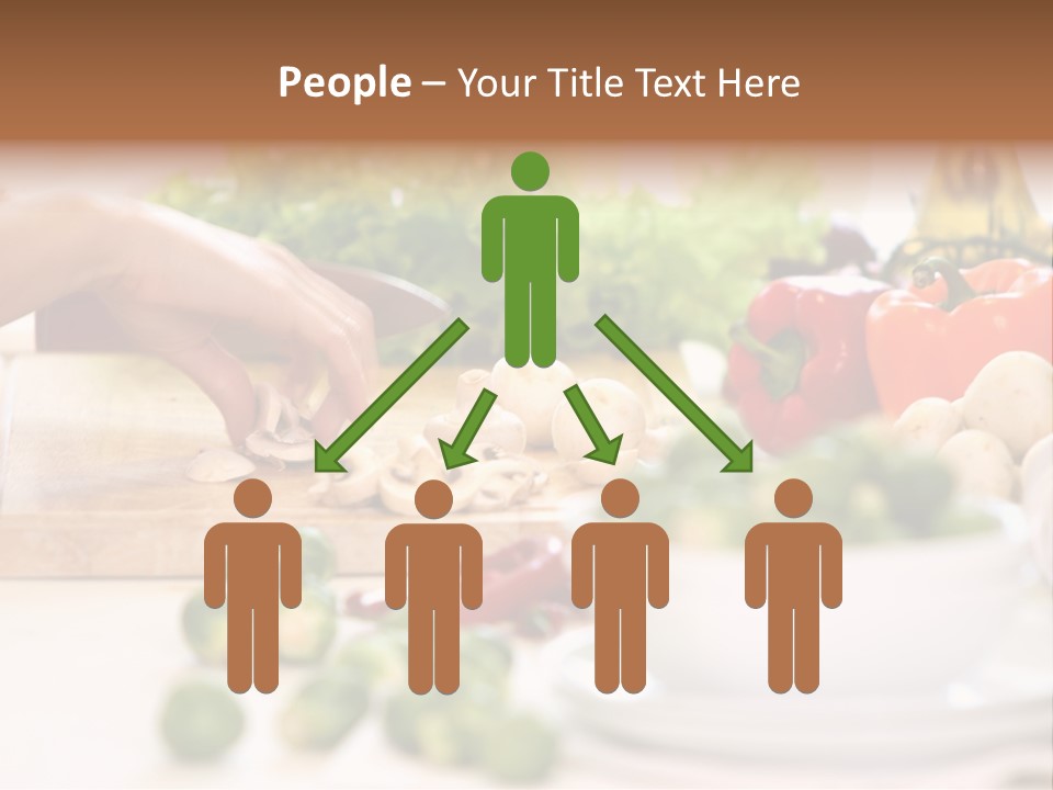 Color Vegetable Nature PowerPoint Template