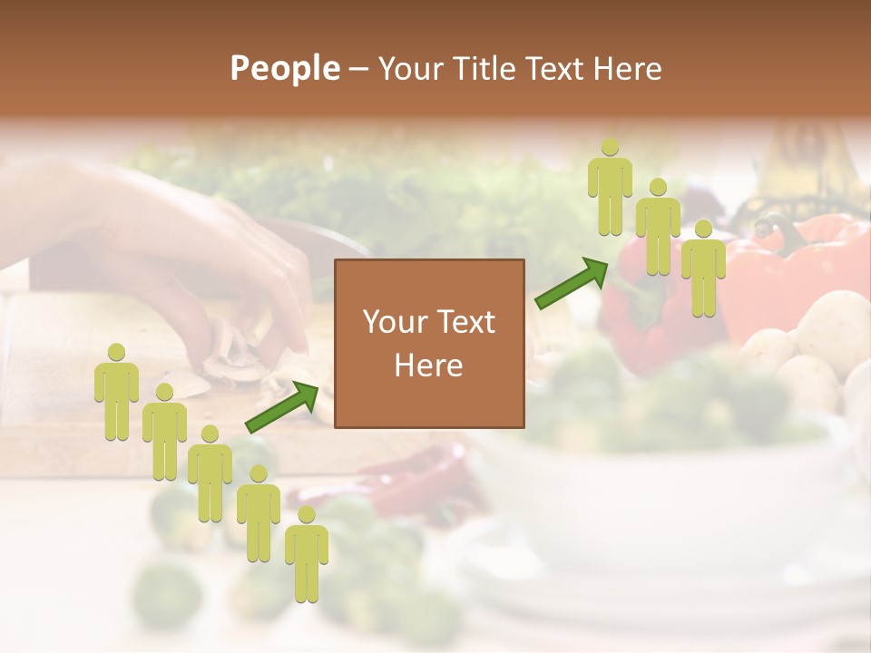 Color Vegetable Nature PowerPoint Template