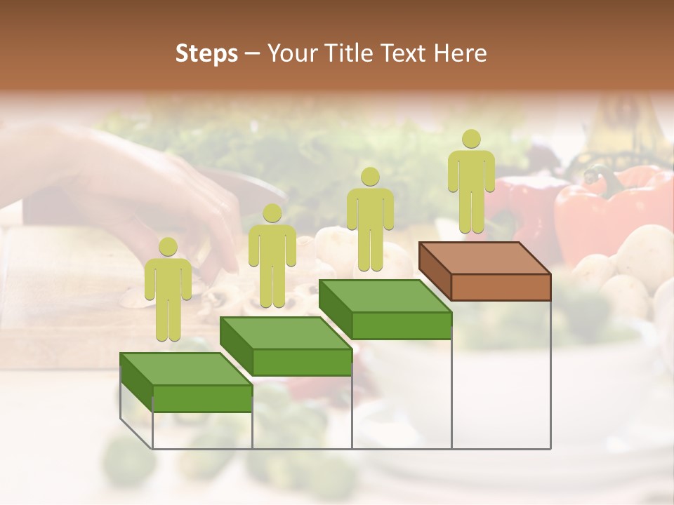 Color Vegetable Nature PowerPoint Template