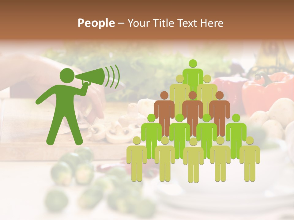 Color Vegetable Nature PowerPoint Template