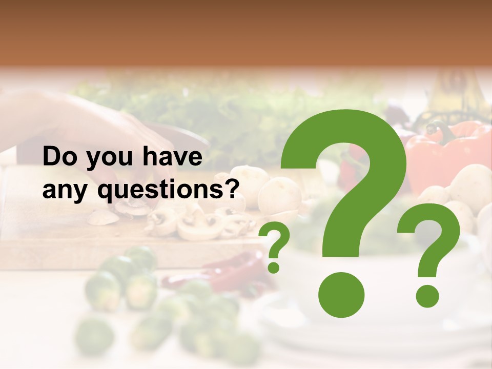 Color Vegetable Nature PowerPoint Template