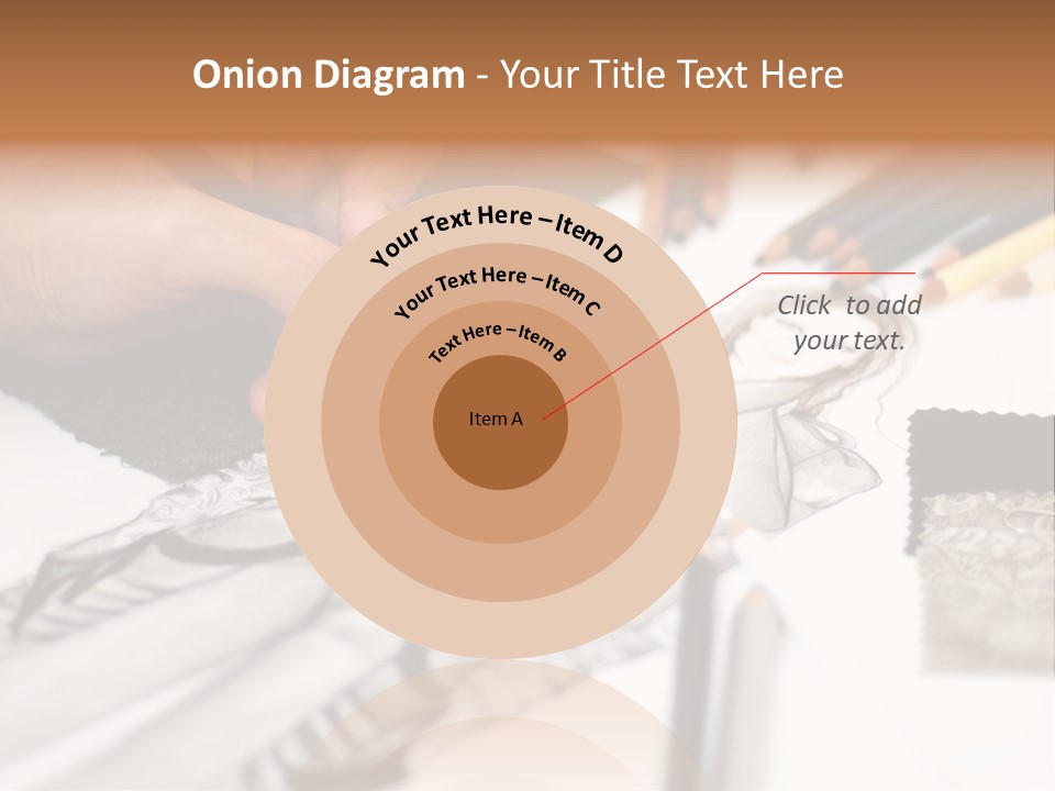 Working Autumn Clothing PowerPoint Template