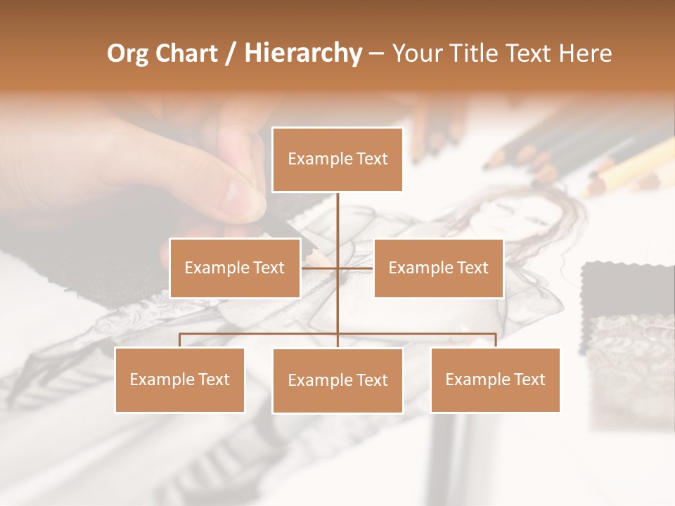 Working Autumn Clothing PowerPoint Template