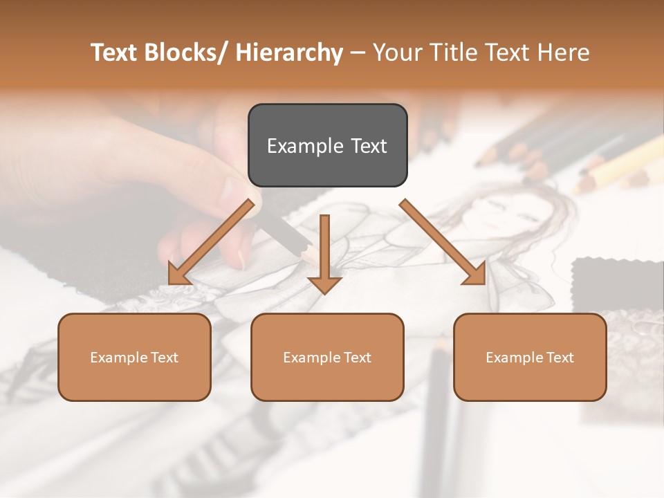 Working Autumn Clothing PowerPoint Template