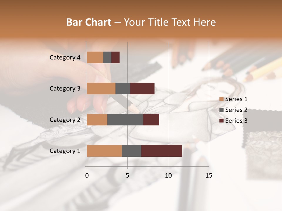 Working Autumn Clothing PowerPoint Template
