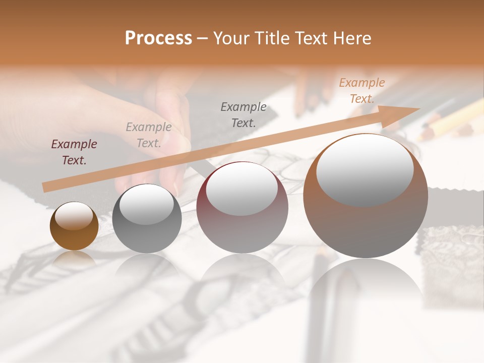 Working Autumn Clothing PowerPoint Template