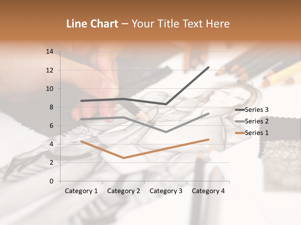 Working Autumn Clothing PowerPoint Template