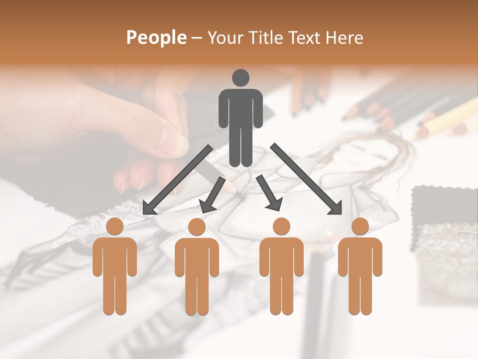 Working Autumn Clothing PowerPoint Template