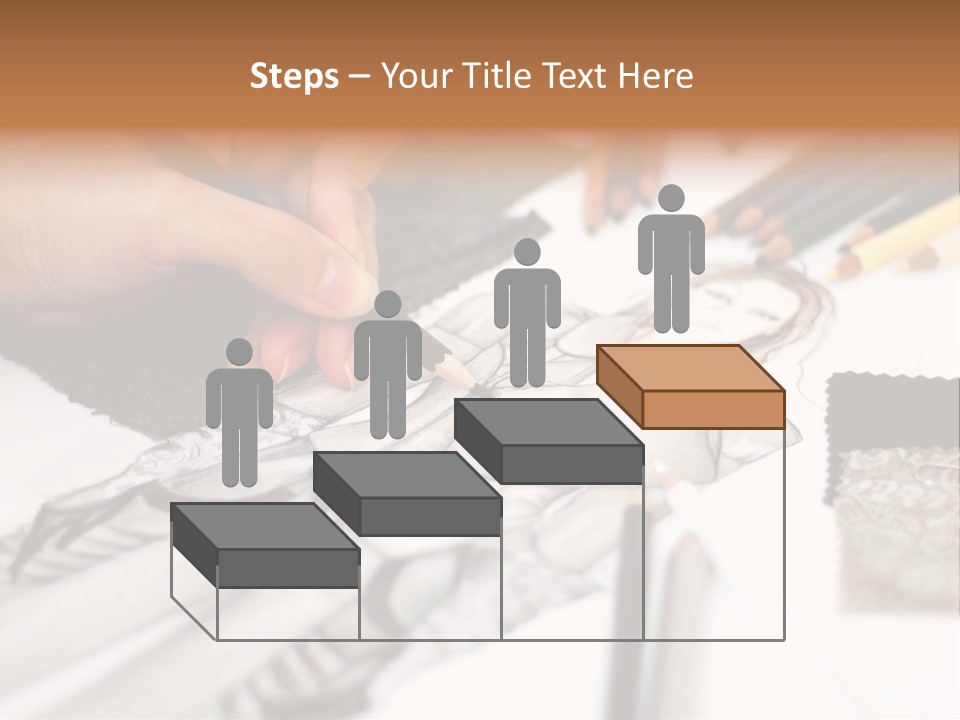 Working Autumn Clothing PowerPoint Template