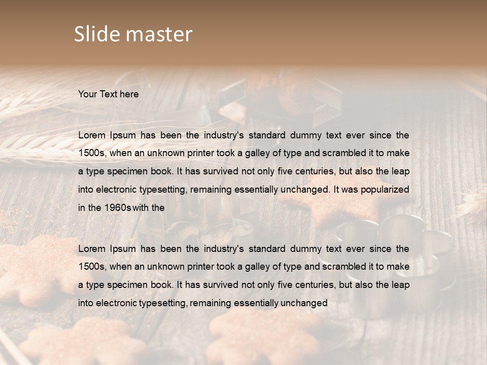 Eat Group Food PowerPoint Template