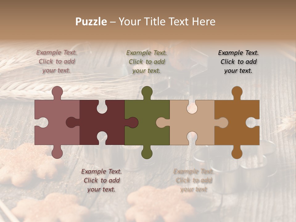 Eat Group Food PowerPoint Template