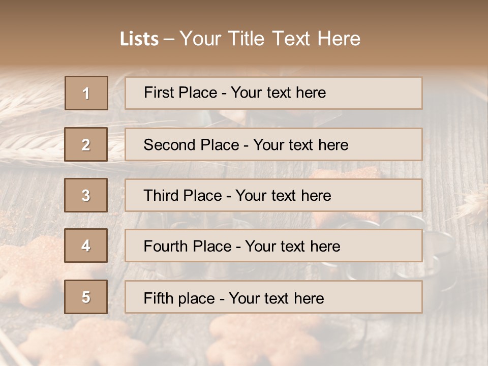 Eat Group Food PowerPoint Template