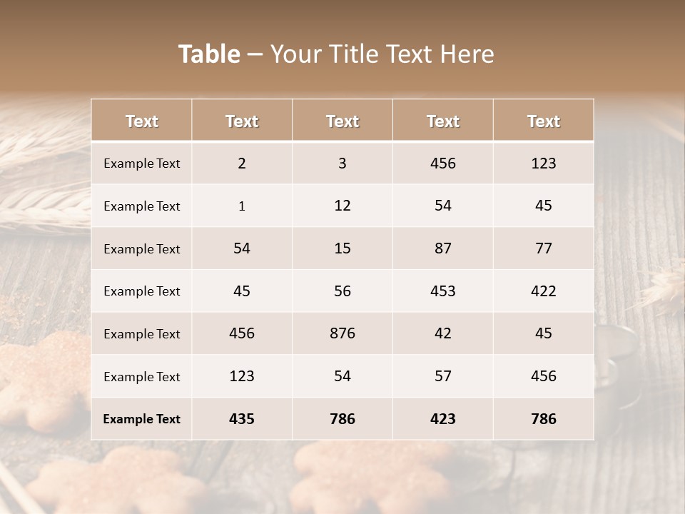 Eat Group Food PowerPoint Template