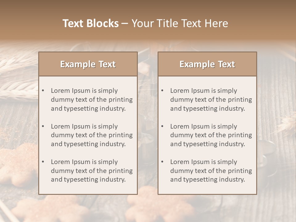 Eat Group Food PowerPoint Template