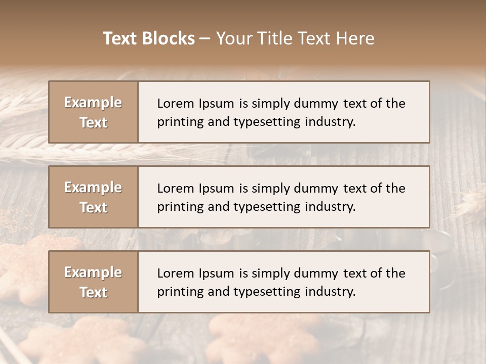 Eat Group Food PowerPoint Template