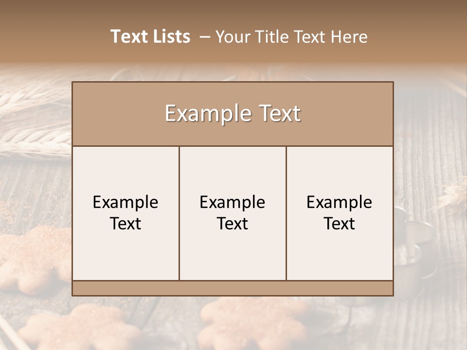 Eat Group Food PowerPoint Template