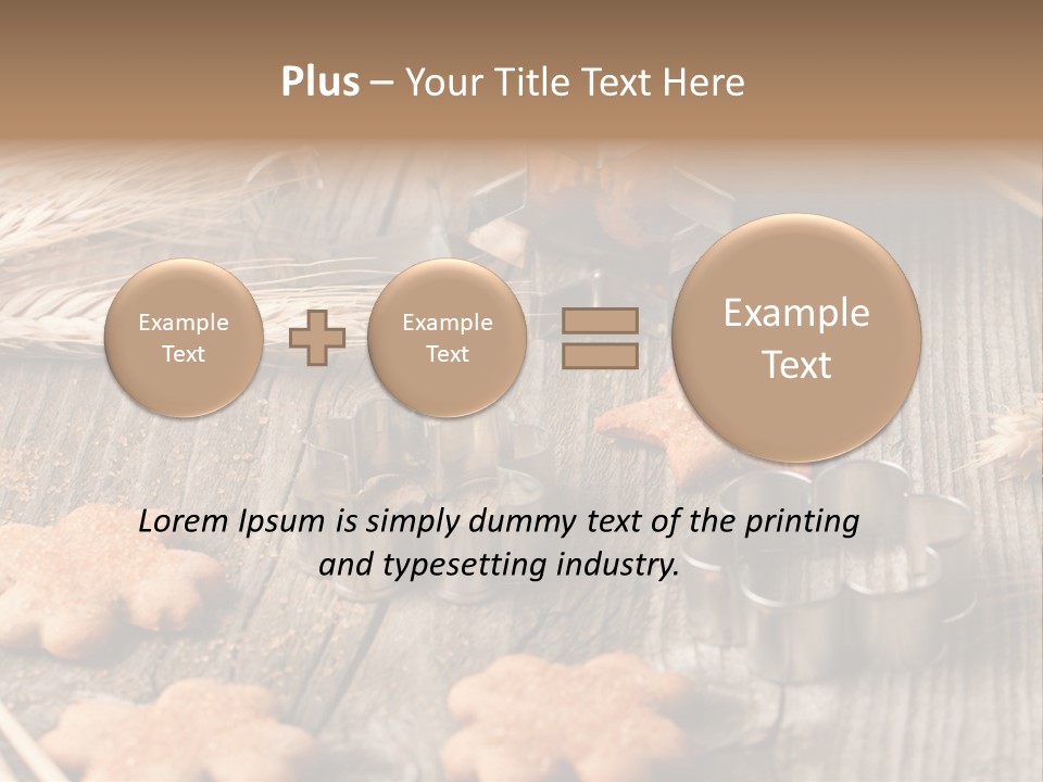 Eat Group Food PowerPoint Template