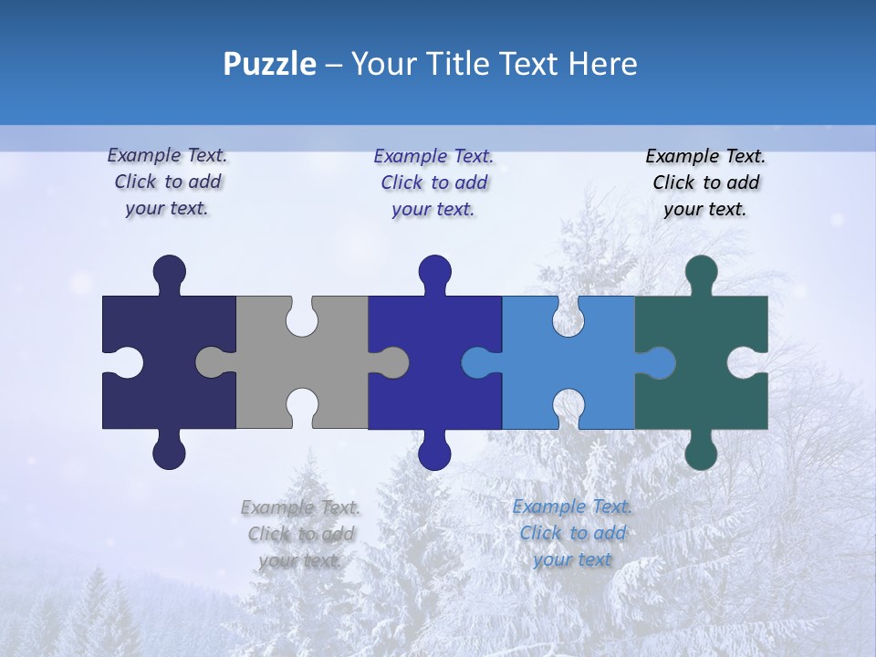 Flurry Scene Fairy PowerPoint Template