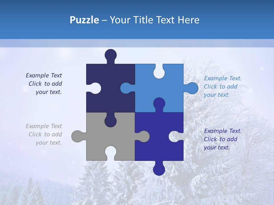 Flurry Scene Fairy PowerPoint Template