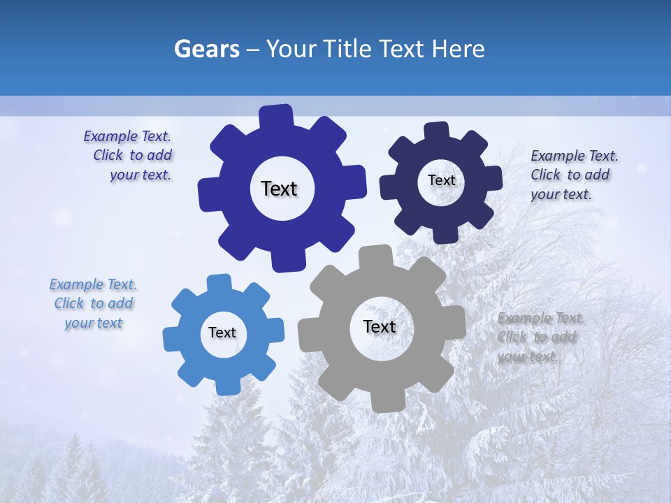 Flurry Scene Fairy PowerPoint Template
