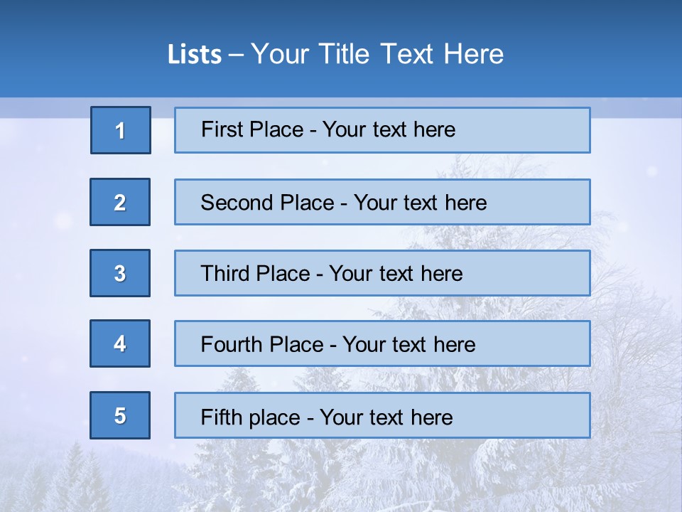 Flurry Scene Fairy PowerPoint Template