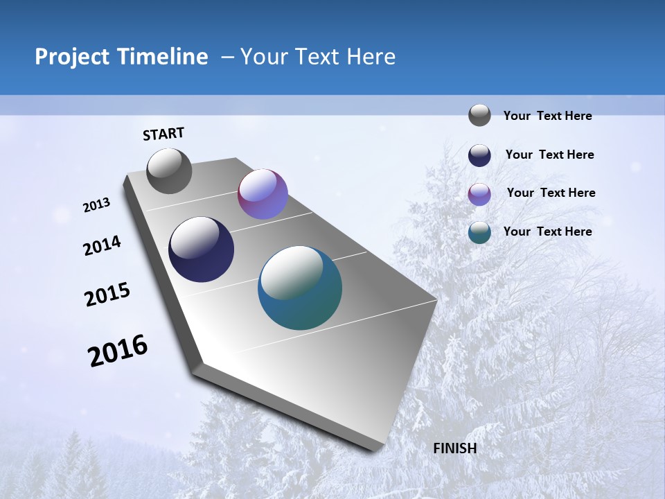 Flurry Scene Fairy PowerPoint Template