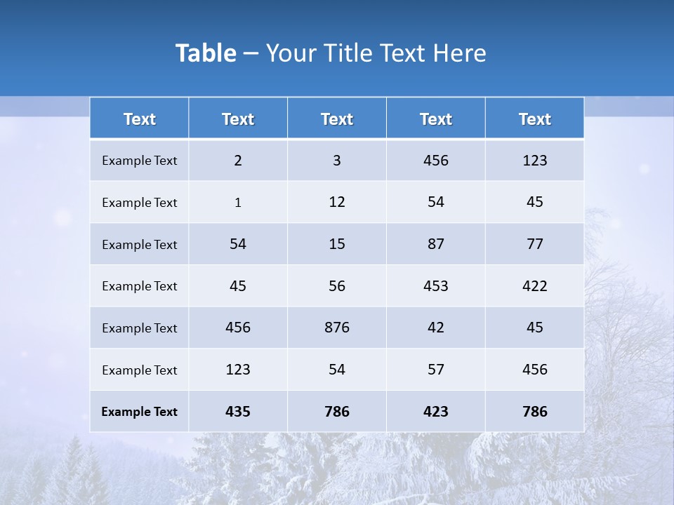 Flurry Scene Fairy PowerPoint Template