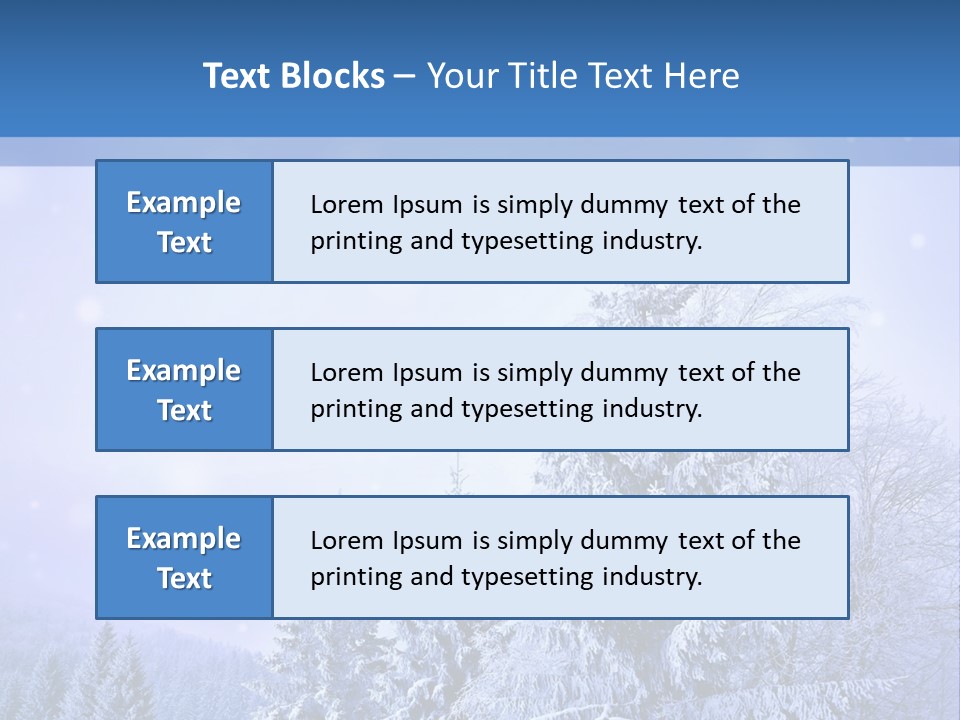 Flurry Scene Fairy PowerPoint Template