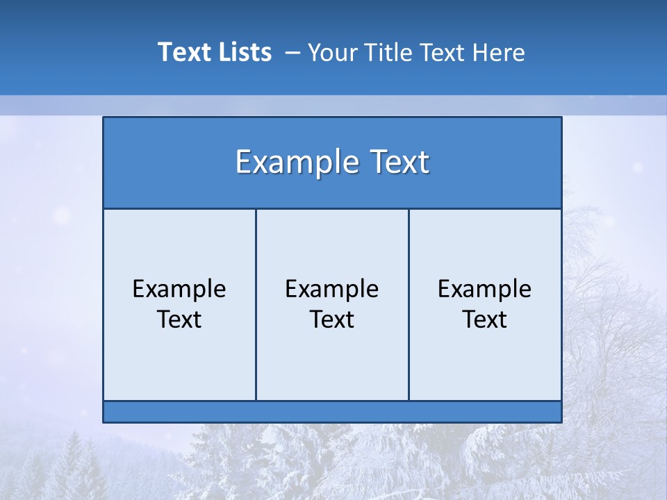 Flurry Scene Fairy PowerPoint Template