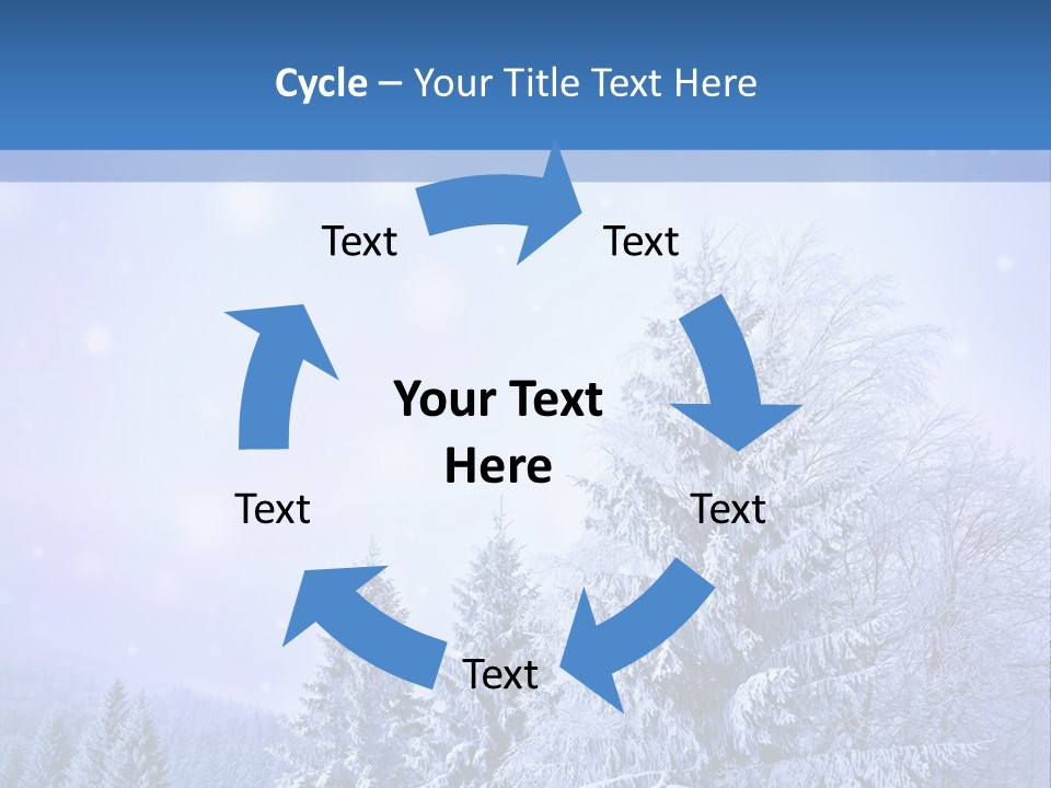 Flurry Scene Fairy PowerPoint Template
