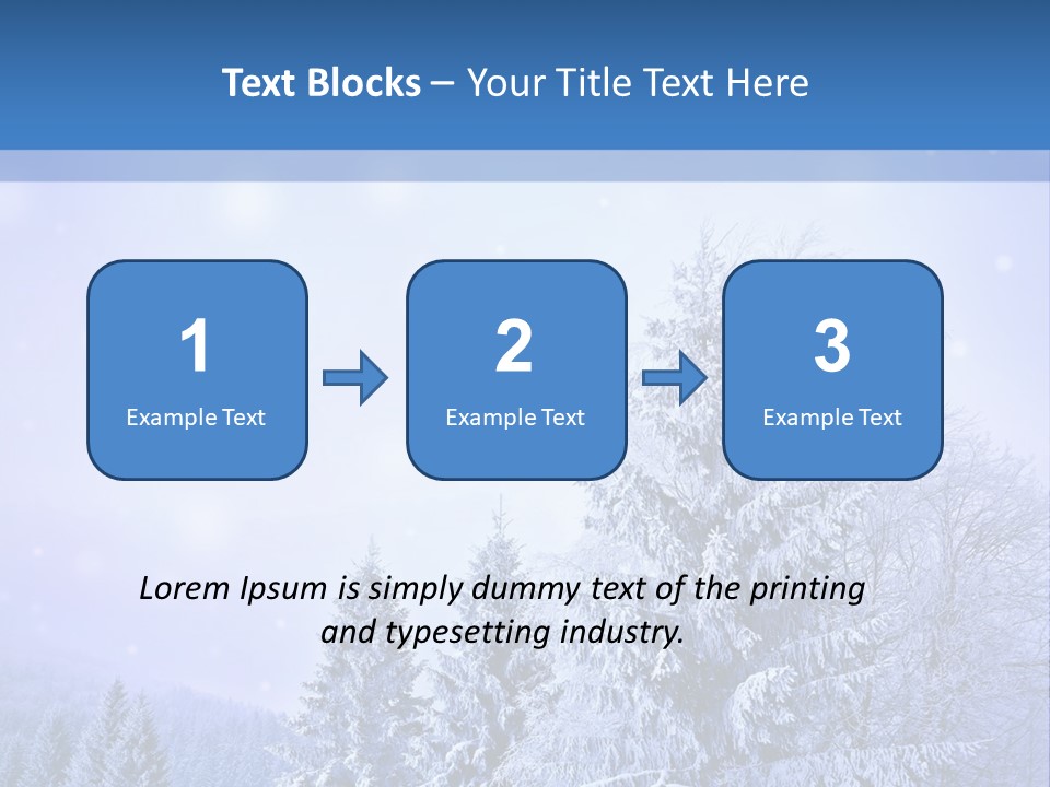 Flurry Scene Fairy PowerPoint Template
