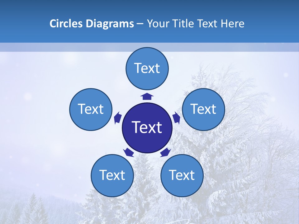 Flurry Scene Fairy PowerPoint Template
