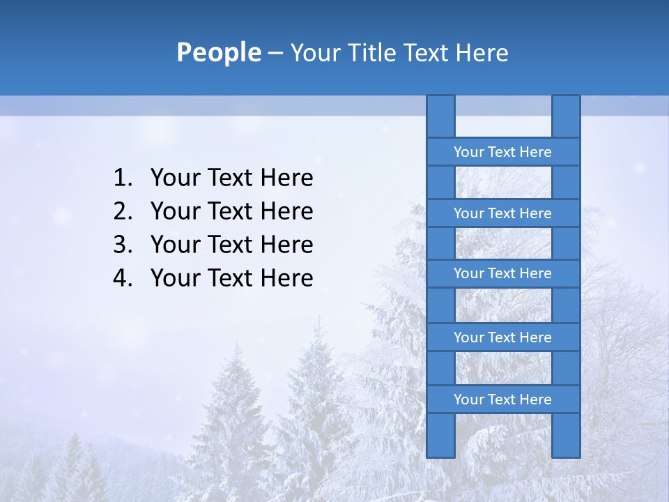 Flurry Scene Fairy PowerPoint Template