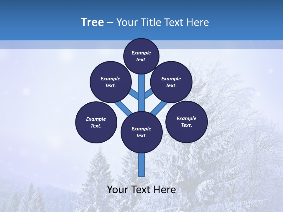 Flurry Scene Fairy PowerPoint Template